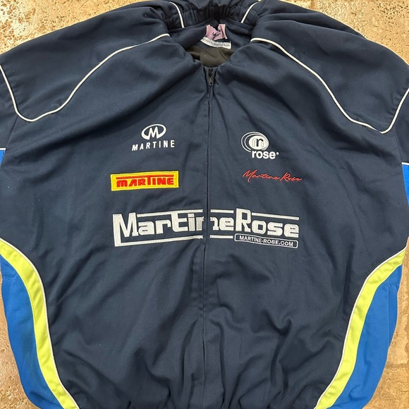 Martine Rose SS22 Tuck Neck Sponsor Racing Jacket - Picture 8 of 16